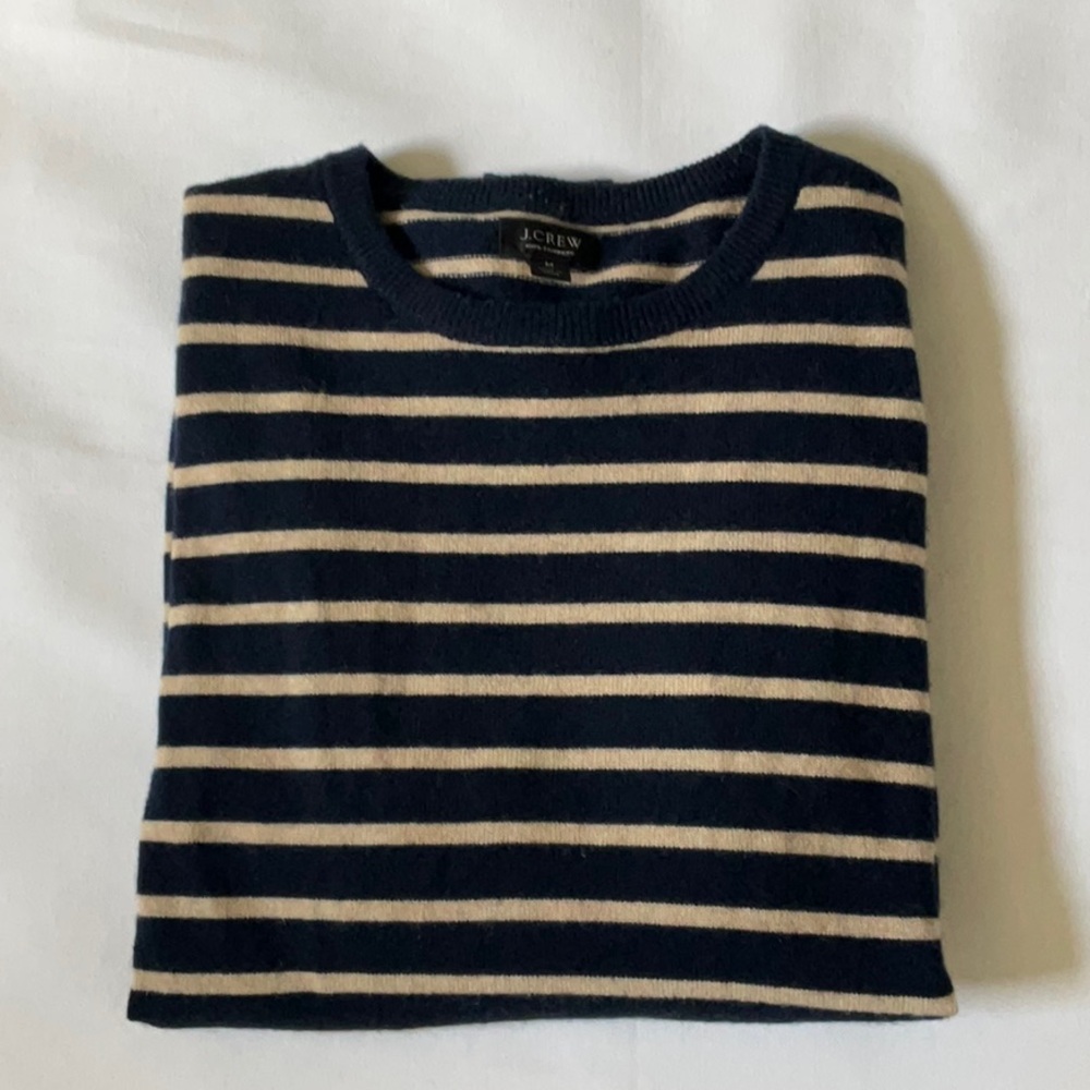 100% Cashmere J.Crew Sweater Medium